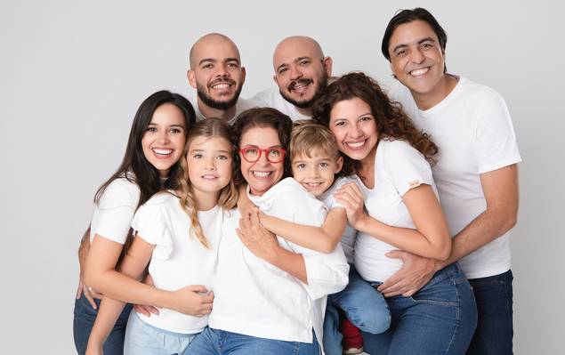 Família de Tânia - Ensaio Família