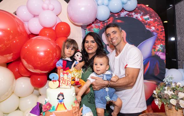Eventos de Liz e a Branca de Neve - 3 anos