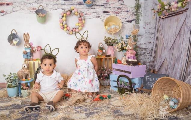 Páscoa de Liz e Lorenzo - Páscoa 2020