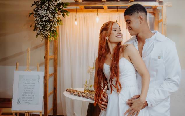 Casamentos de Vitória e Wagner Jr