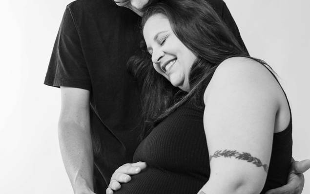 Gestante de Karol + David = Bento, Igor e Hugo