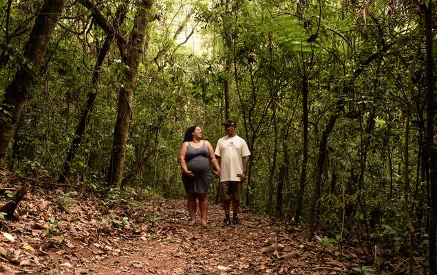 Gestante de A espera do Akin