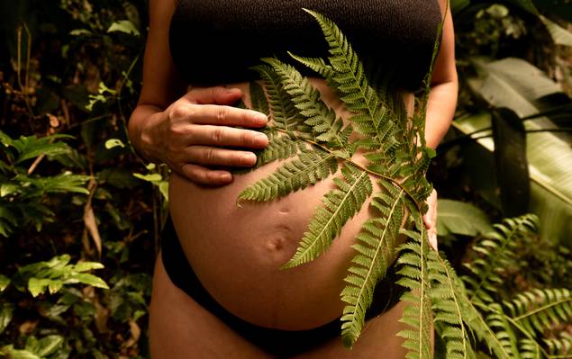 Gestante de A espera do Gustavo