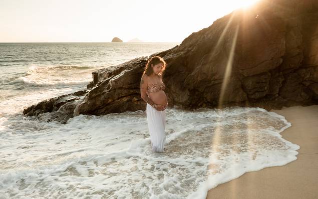 Gestante de A espera da Manuela