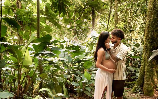 Gestante de A espera da Laura