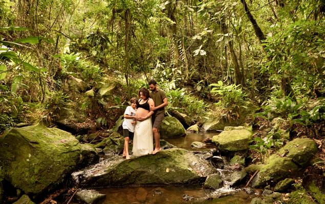 Gestante de A espera da Felicia