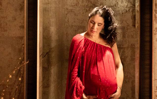 Gestante de A espera de Giulietta e Nicoletta 