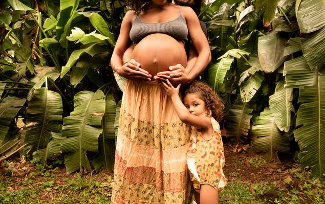 Gestante de A espera da Manuela