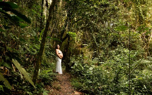 Gestante de A espera do Dom