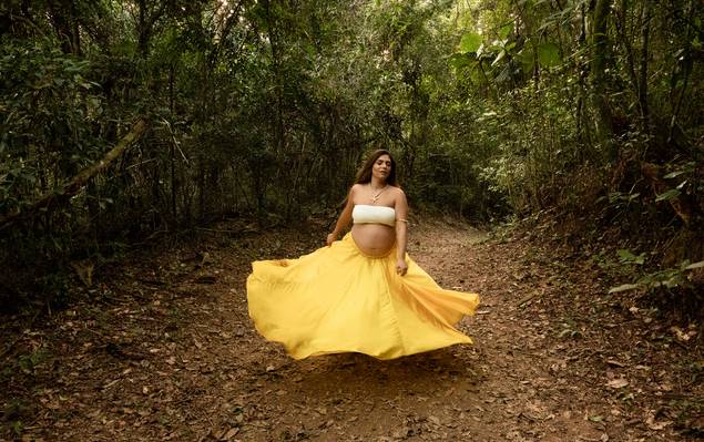 Gestante de A espera da Estrela