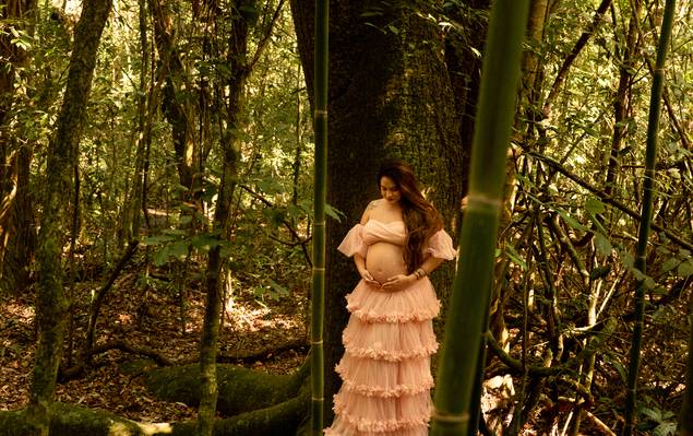 Gestante de A espera do Caetano