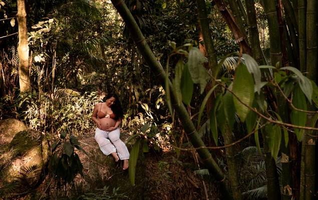 Gestante de A espera da Nicollas