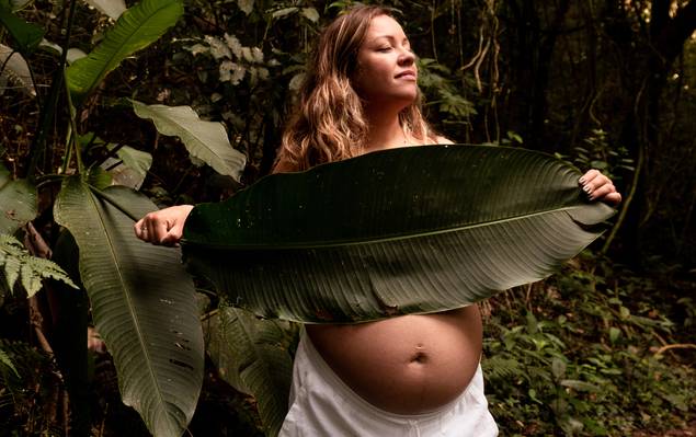 Gestante de A espera do Caique