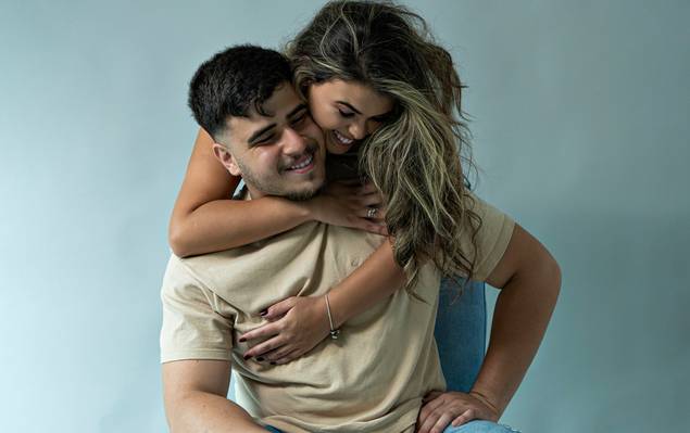 Ensaio Estúdio  de Ensaio Estúdio - Lais & Gustavo