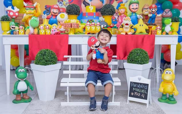 Aniversários de Miguel, 4 anos