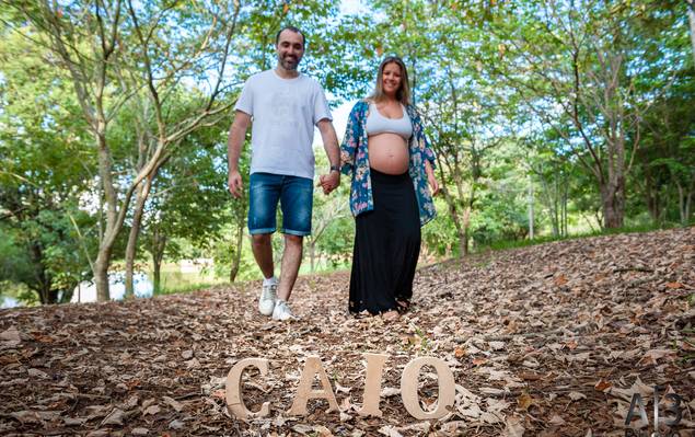 Gestante de Ensaio Gestante Daniela e Rogério | Esperando Caio