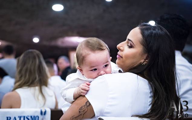 Batizado de Fotografia de Batizado na Gruta Alphaville - Francisco