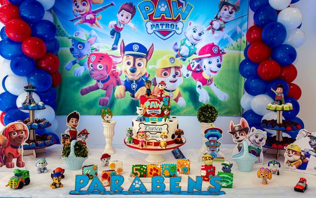 Aniversário Infantil de Fotografia de Aniversário Infantil - Enrico 5 Anos