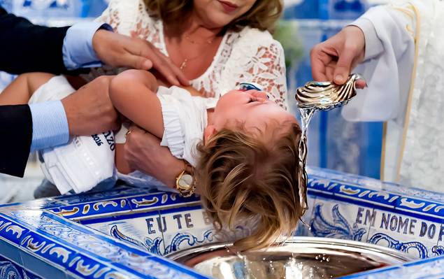 Batizado de Fotografia de Batizado na Igreja Nossa Senhora do Brasil - Lorenzo