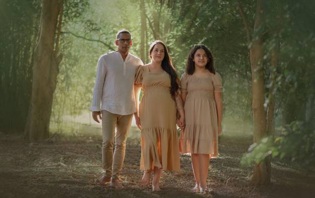 Gestante/Família de Maisa