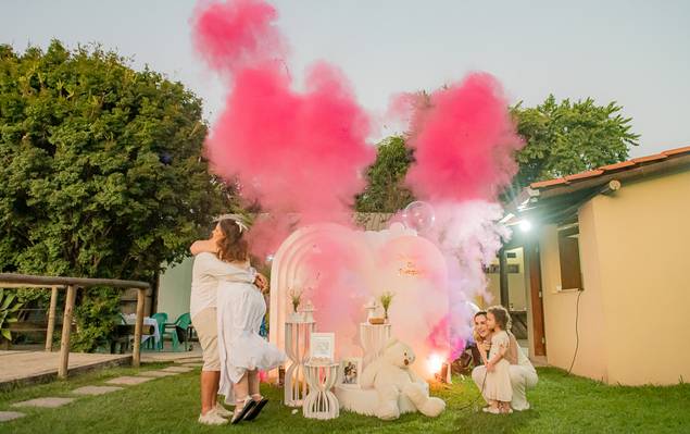 CHÁ REVELAÇÃO de A Doce espera -Catarina ou Joaquim ?