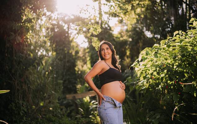 Gestantes de A doce e feliz espera Cecilia