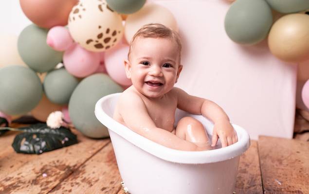 Cake Smash de Ana Laura - 1 Ano