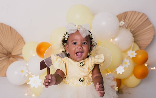 Cake Smash de Isis Helena - 1 ano