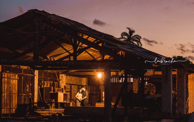 Gestante de Ricélli e João = Julia