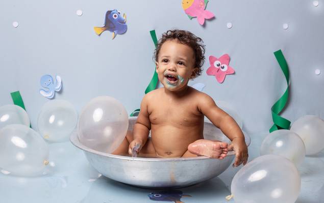 Cake Smash de Helena - 01 aninho