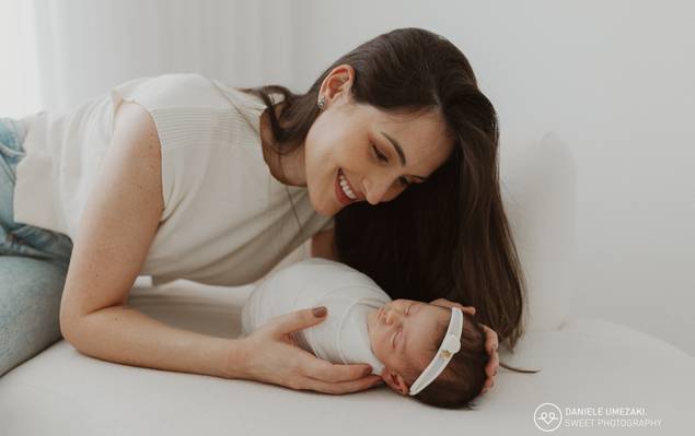 newborn de Ensaio Newborn da Giovanna | Estúdio em Mogi das Cruzes