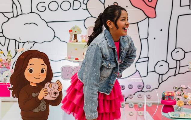 Aniversário infantil de Aniversário da Bela – 11 anos com tema Bobbie Goods no Buffet Santa Arruaça em Mogi das Cruzes