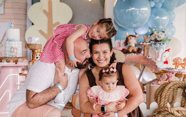 Fotografia de Aniversário Infantil  de Aniversário de 4 anos da Isadora