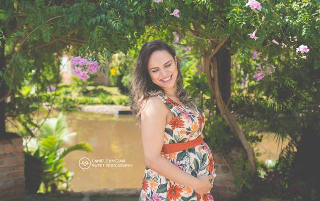 gestante de {Ariane e Tiago} ensaio gestante