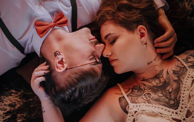 Casal de Julia e Gustavo