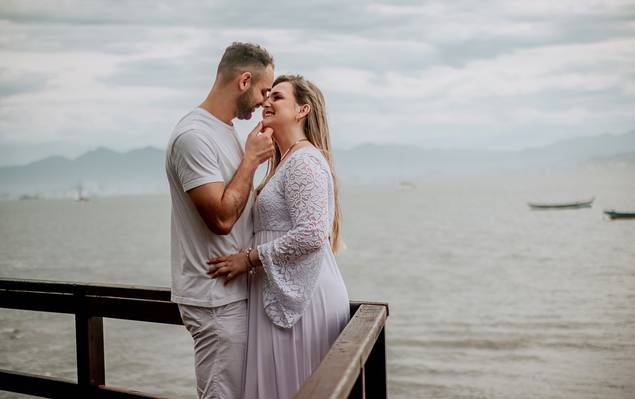 Casal de Franciara e Matheus