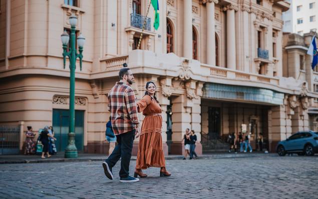 Ensaio Casal de Aline e Michel
