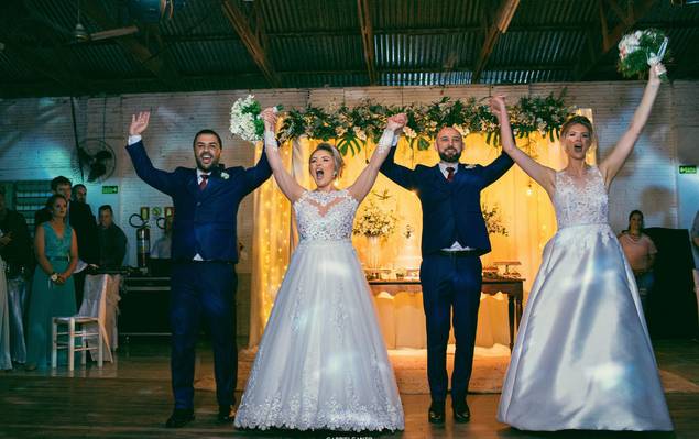 Casamento de Casamento Duplo - Gláucia e Júnior/ Josi e Gilson