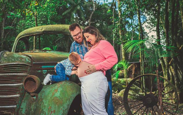Gestante de Ensaio Gestante Carin e Paulo