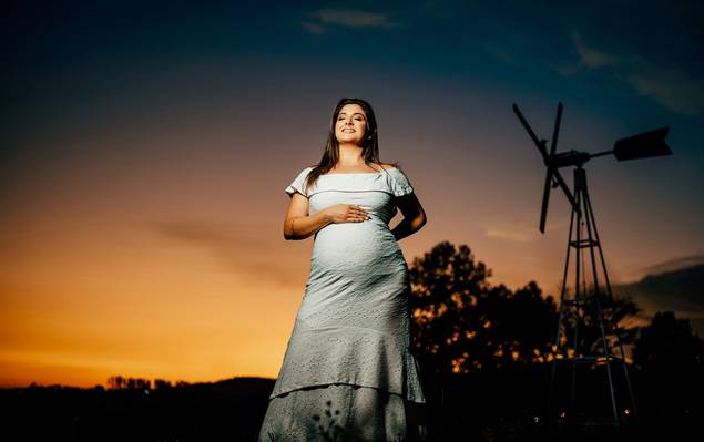 Gestante de Ensaio Gestante Cris e Roger