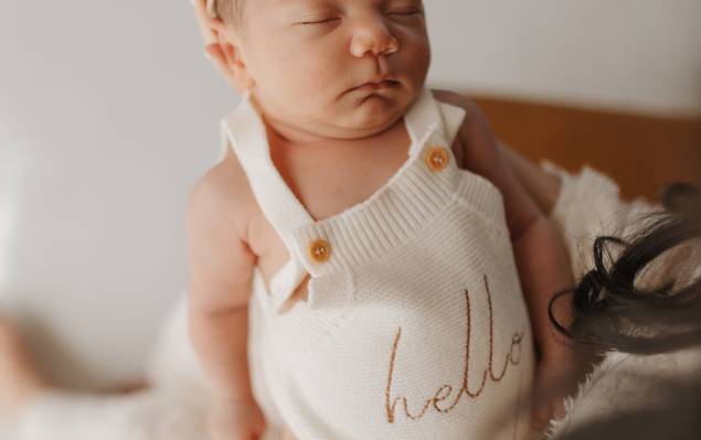 Newborn de Os primeiros dias da Helena