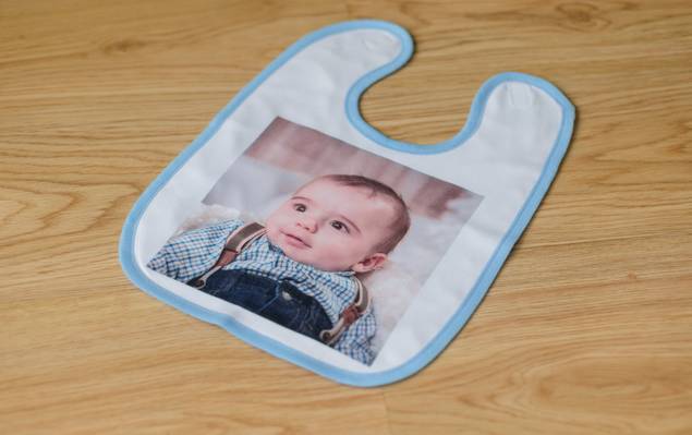 Produtos de Babete Azul