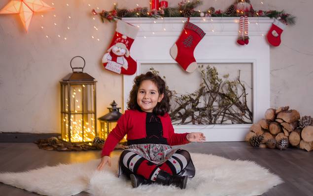 Mini-Sessões de Natal de Maria Liz