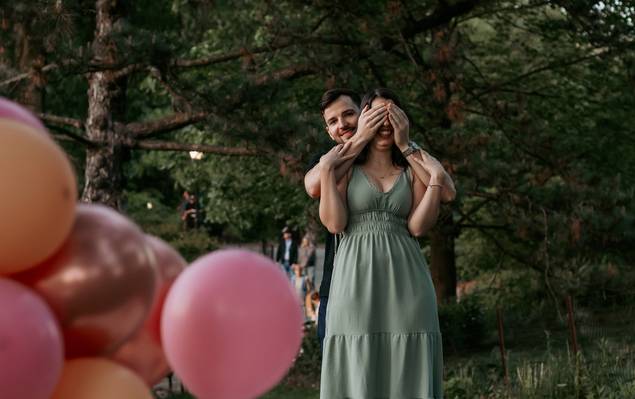 Photoshoot of A Reencounter With Herself -  Birthday Picnic in Central Park
