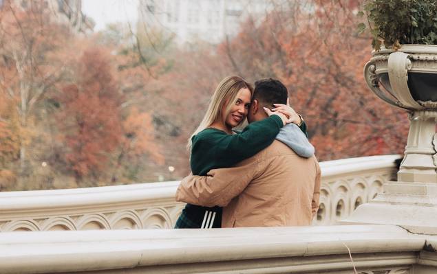 New York of Couple Photoshoot in Central Park, New York