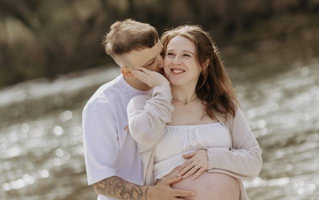 Gestante de Tilly e Lucas