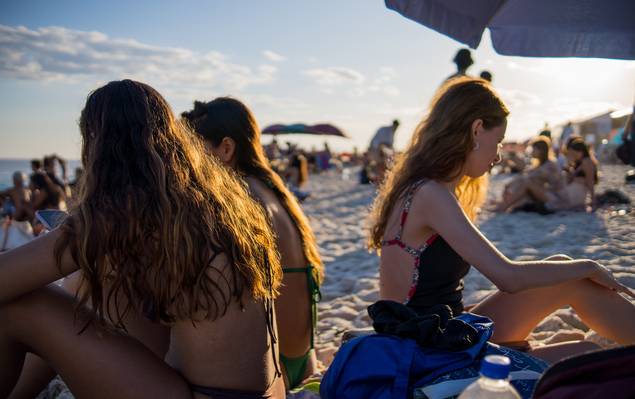 Ensaio fotogáfico de Ensaio fotográfico na praia 