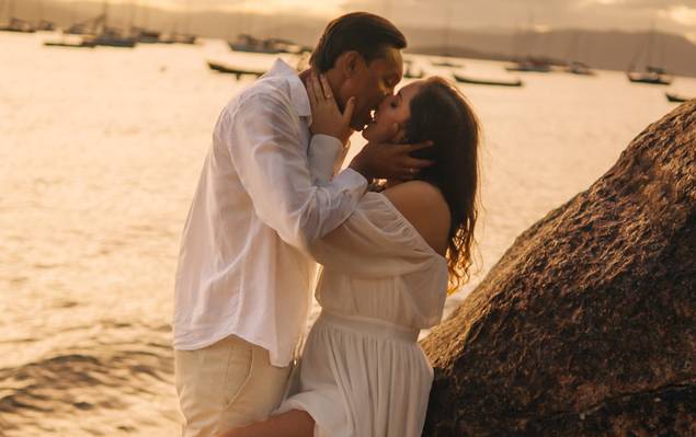 Pré-wedding de Um Por do Sol para Lembrar