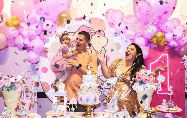 Celebrações de 1º ano Larissa ♥ 
