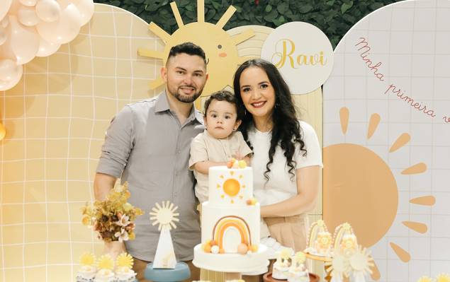 Celebrações de 1º ano Ravi ♥ 